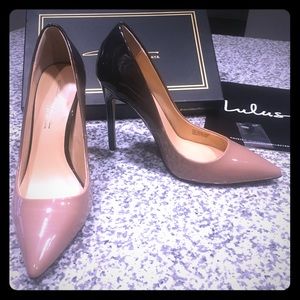 Nude Lulus Daya by Zendaya atmore II Heels sz 7